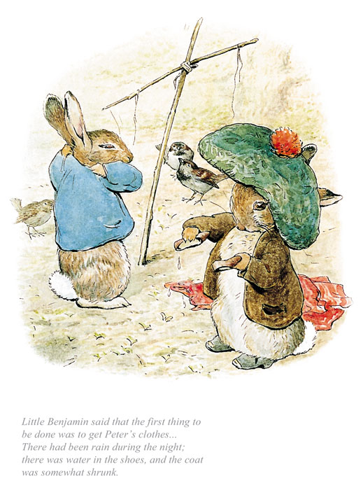 Beatrix Potter - Tale of Benjamin Bunny