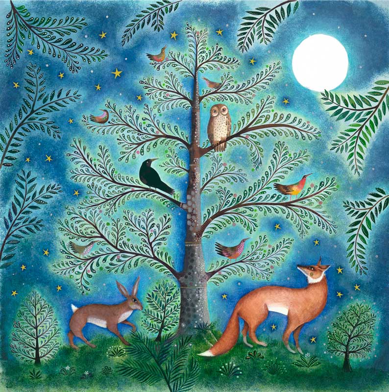 Jane Ray - Moonlit Clearing - Limited Edition Print