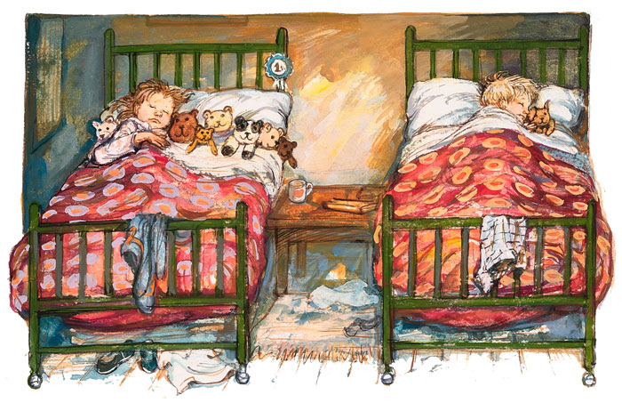 Shirley Hughes - Dave only like Dogger - Signed Limited Edition Print