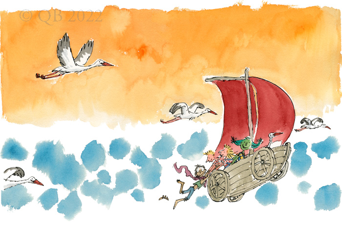 quentin-blake-a-sailing-boat-in-the-sky