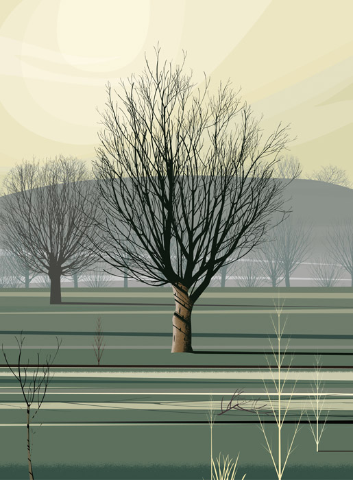 Dan Crisp - Morning Shadows - Limited Edition Print