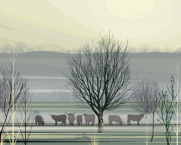 Dan Crisp Misty Morning Limited Edition Print