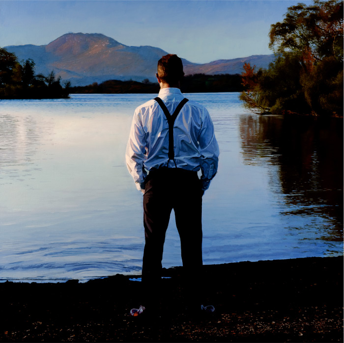 Iain Faulkner - Loch Lomond Last Sun - Signed Limited Edition Print