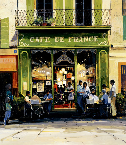 Jeremy Barlow - Café de France, Isle de Sorgue