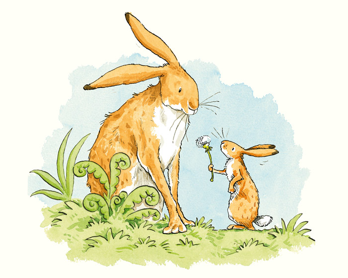 AJ9353 - Anita Jeram - Guess how much I love you - Dandelion Print