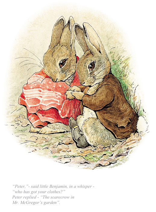 Beatrix Potter - Tale of Benjamin Bunny