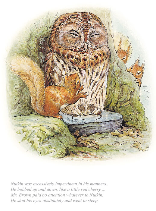 Beatrix Potter - Tale of Squirrel Nutkin