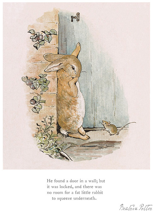 BP9106-Beatrix-Potter-He-found-a-door-in-the-wall