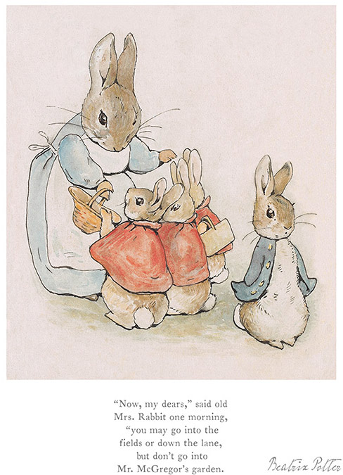 BP9107-Beatrix-Potter-Now-my-dears
