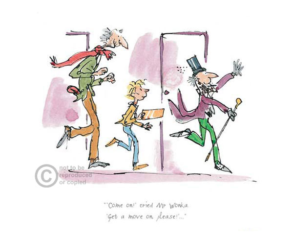 charlie and the chocolate factory illustrated by quentin blake