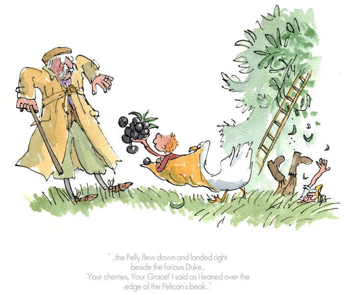 Roald Dahl - Your cherries your grace - Giraffe, Pelly & Me