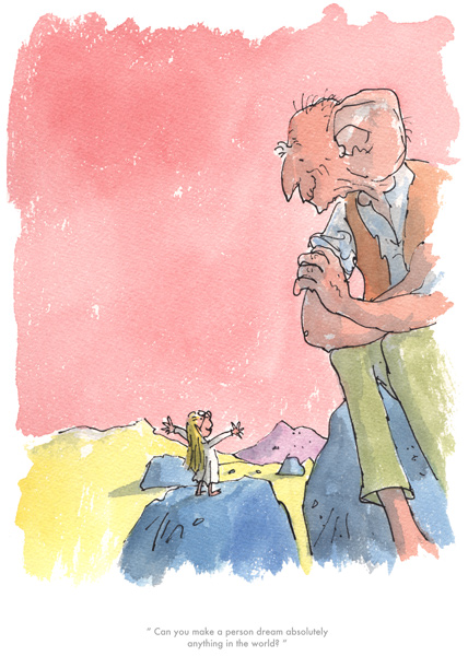 roald-dahl-quentin-blake-can-you-make-a-person-dream-the-BFG-print