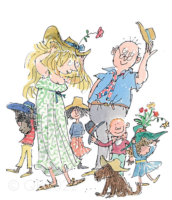 QB9004-Quentin-Blake-H-is-for-Hair-Collectors-Edition-Print